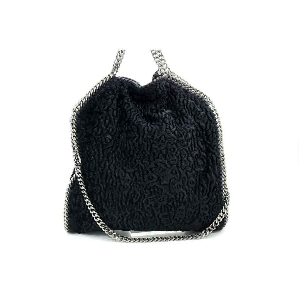 Stella McCartney Falabella Astrakan Pelo Sintetico Nero