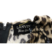 Lanvin Abito Seta Animalier
