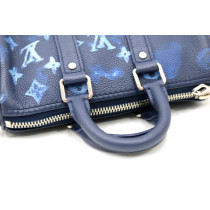 Louis Vuitton Keepall XS Limited Edition Pelle Blu