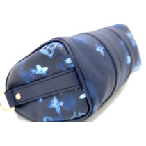 Louis Vuitton Keepall XS Limited Edition Pelle Blu