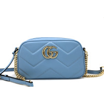 Gucci GG Marmont Pelle Azzurra