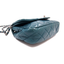 Chanel Shopping Pelle Verde Acqua