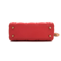 Dior Lady Mini Rosa Leder