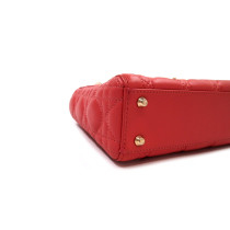 Dior Lady Mini Rosa Leder