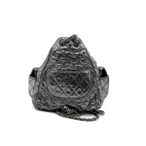 Chanel Zaino Backpack is Back Pelle Argento