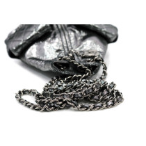 Chanel Zaino Backpack is Back Pelle Argento