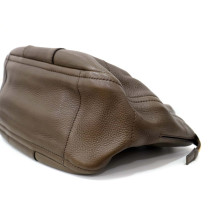 Ferragamo Tote Bag Pelle Cachi Marrone