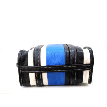 Balenciaga Bazar Shopping Pelle Bianca e Blu