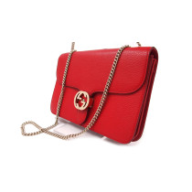 Gucci Interlocking Pelle Rossa