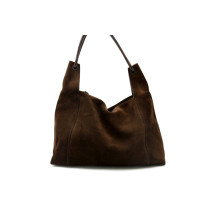 Gucci Shopping Suede Marrone