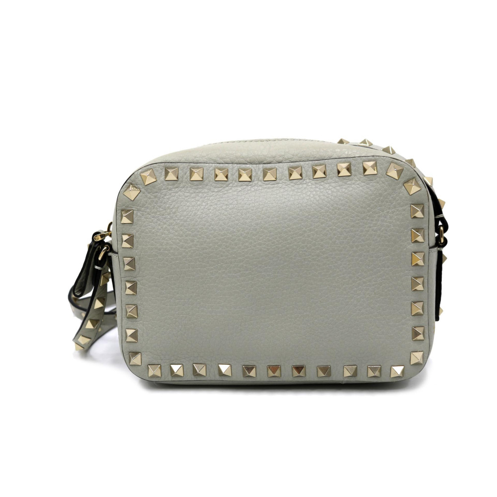 Valentino Camera Bag Pelle Grigia