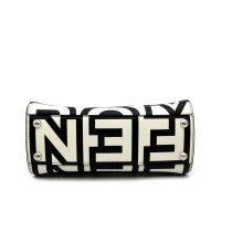 Fendi Peekaboo Calf Pelle Bianca e Nera