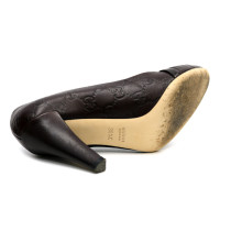 Gucci Décolleté Pelle Guccissima Marrone