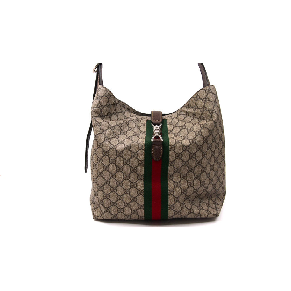 Gucci Jackie 1961 Borsa da Viaggio GG Supreme Beige