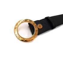 Bulgari Cintura Pelle Nera