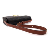 Celine Triomphe Tela Marrone