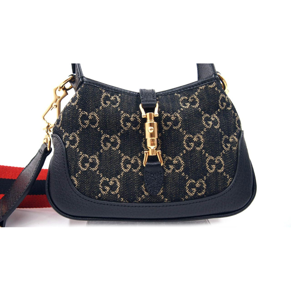 Gucci Jackie Mini Denim Nero
