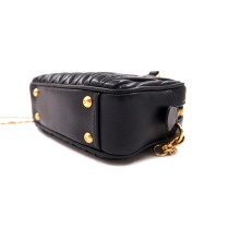 Miu Miu Arcadie Mini Matelasse Pelle Nera