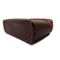 Celine Vanity Bag Vintage Macadam Tela Marrone