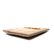 Saint Laurent Portacarte Pelle Panna