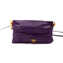 Prada Pochette Pelle Viola