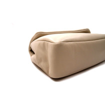 Saint Laurent Calypso Small Pelle d'Agnello Gesso