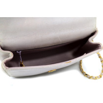 Chanel Camelia Vintage Tela Lilla