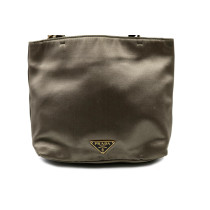 Prada Pochette Seta grigia