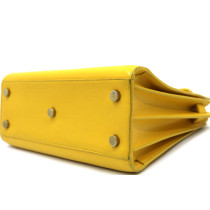 Saint Laurent Sac de Jour Pelle Giallo
