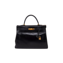 Hermes Kelly 35 pelle nera