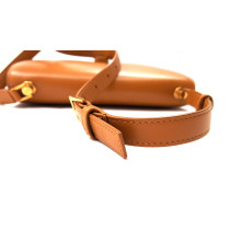 Saint Laurent Le Carrè Satchel Dox Lux Pelle Cammello