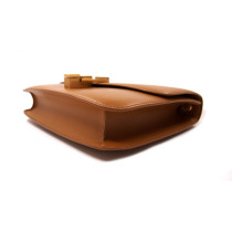 Saint Laurent Le Carrè Satchel Dox Lux Pelle Cammello