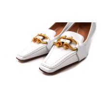 Bottega Veneta Decollete Madame Pelle Bianca