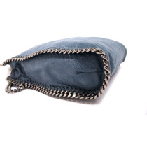Stella McCartney Falabella Tote 3 Catene Blu Petrolio