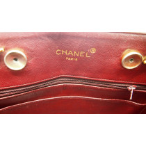 Chanel Tote Bag Lambskin Pelle Nera