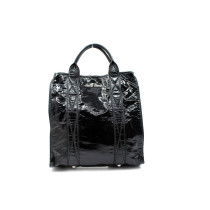 Miu Miu Sac Plat Vernis Nera
