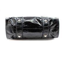 Miu Miu Sac Plat Vernis Nera