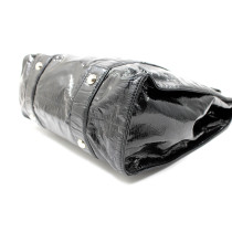 Miu Miu Sac Plat Vernis Nera