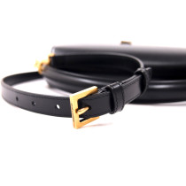 Saint Laurent Voltaire Black Leather