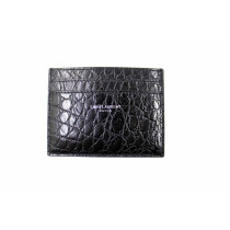 Saint Laurent Portacarte Cocco Nero