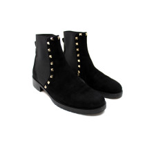 Valentino Stivaletto Camoscio Nero