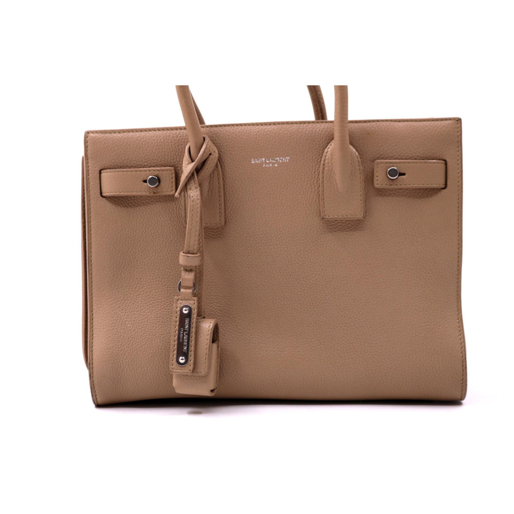 Saint Laurent Sac de Jour Baby Pelle Beige