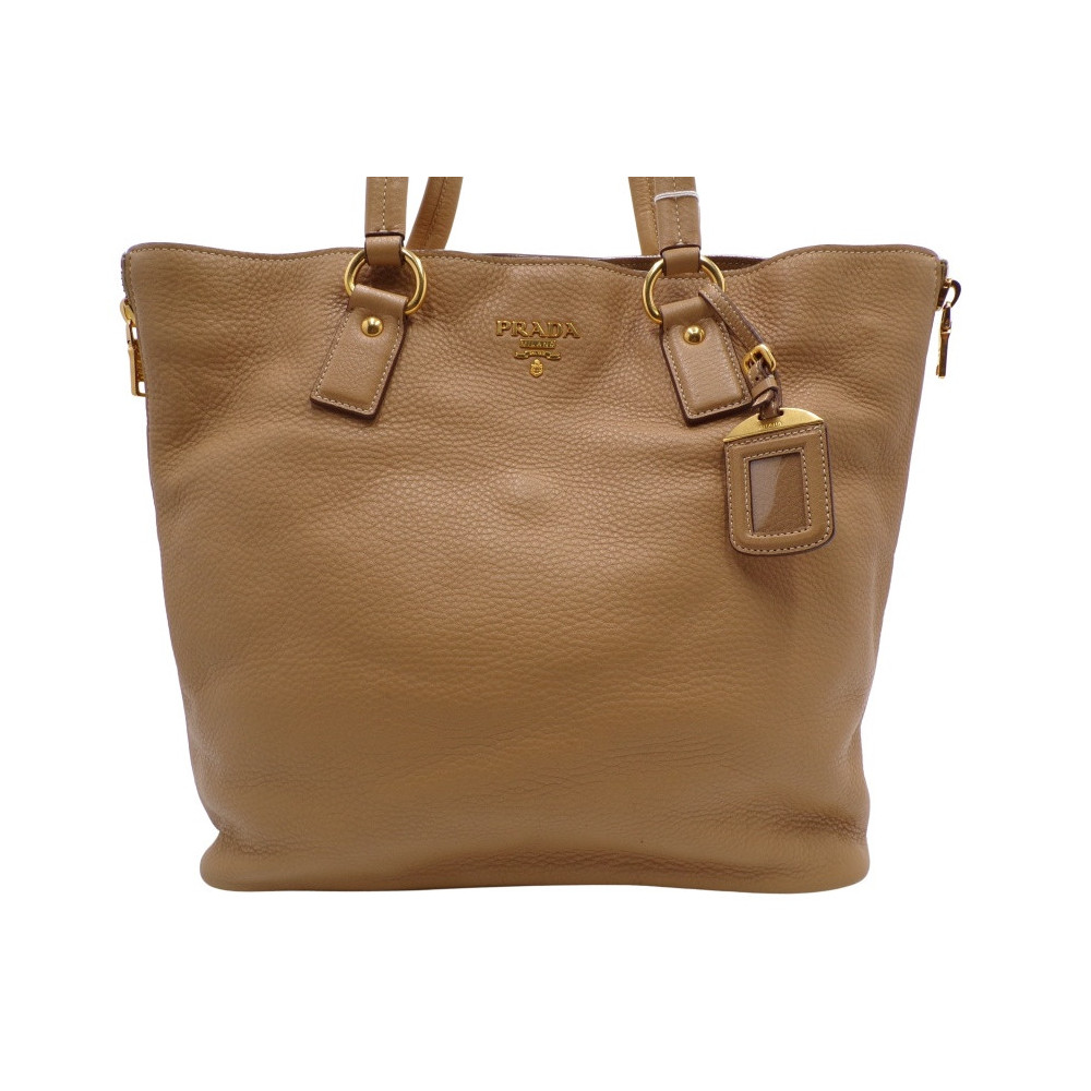Prada Shopping Pelle Caramel