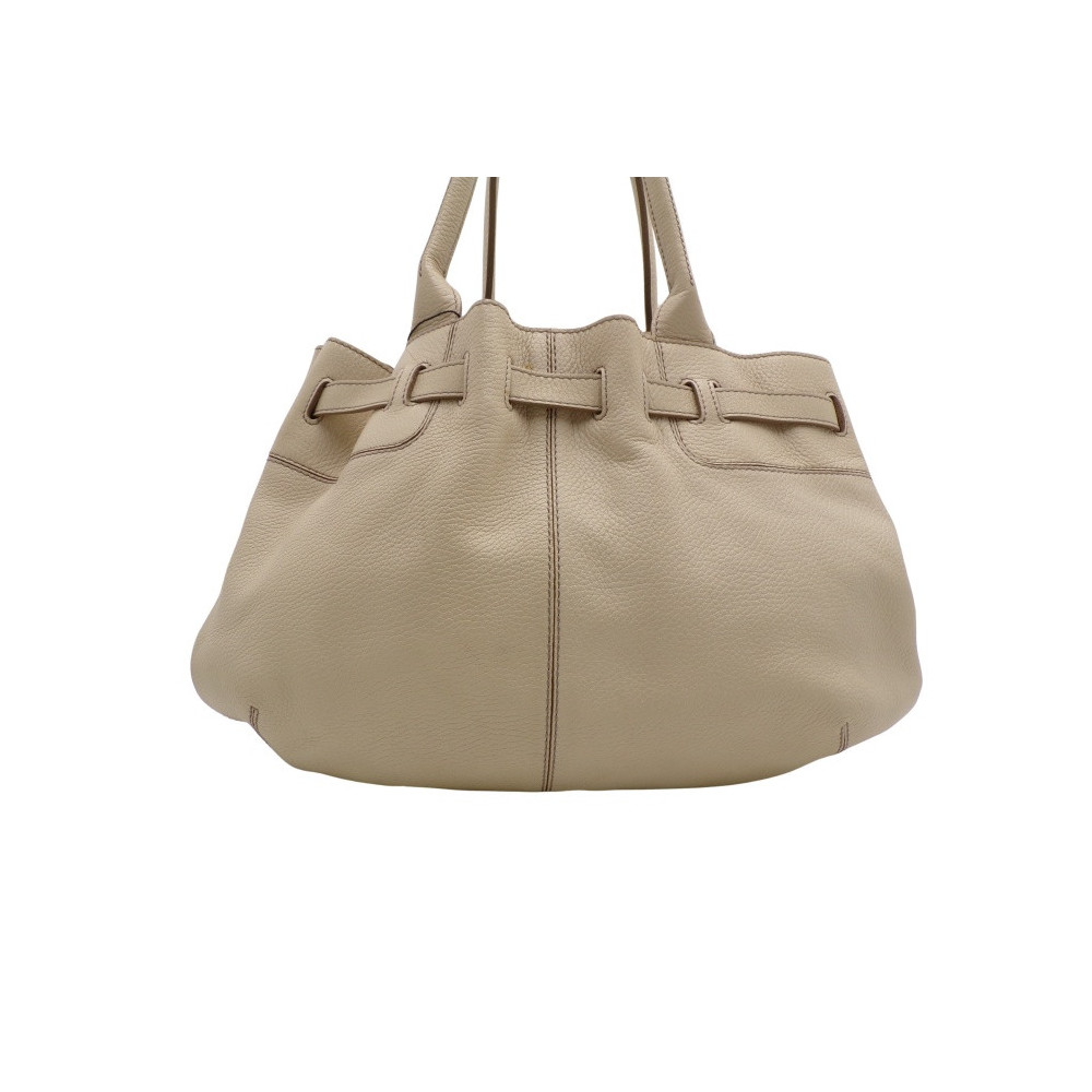 Tod's Shopping Pelle Avorio