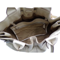 Tod's Shopping Pelle Avorio