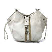 Prada Shopping Pelle Bianca