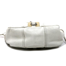 Prada Shopping Pelle Bianca