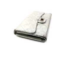 Chanel Portafoglio Pelle Argento