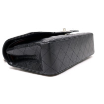 Chanel Classic Flap Timeless Media Pelle Nera