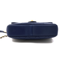 Chanel Tracolla Pelle Blu